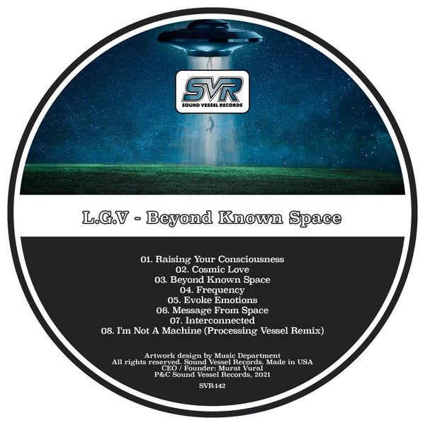 L.G.V - Beyond Known Space / Sound Vessel Records
