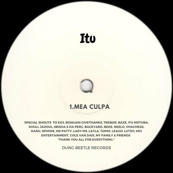 Itu - Mea Culpa / Dung Beetle Records