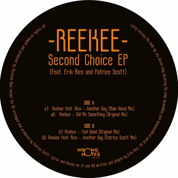 Reekee - Second Choice Ep / Wrong Notes Records