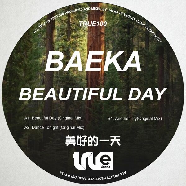 Baeka - Beautiful Day / True Deep