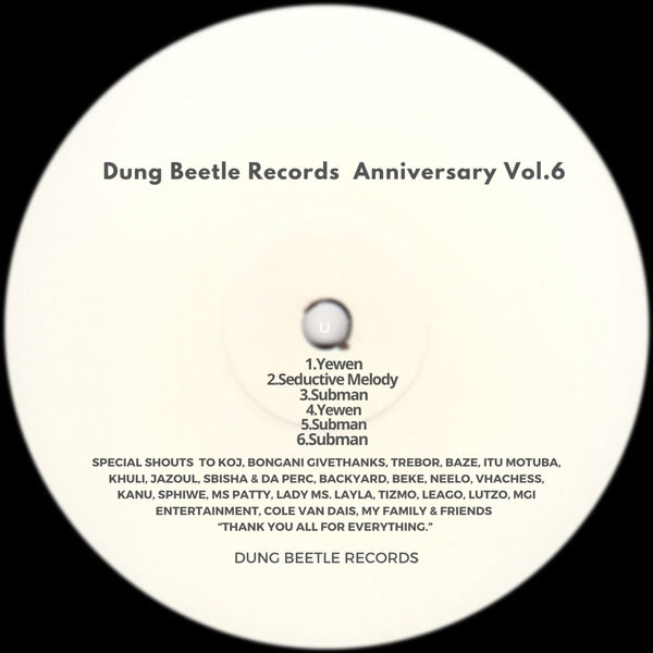Itu & Jazoul - Dung Beetle Records Anniversary, Vol. 6 / Dung Beetle Records