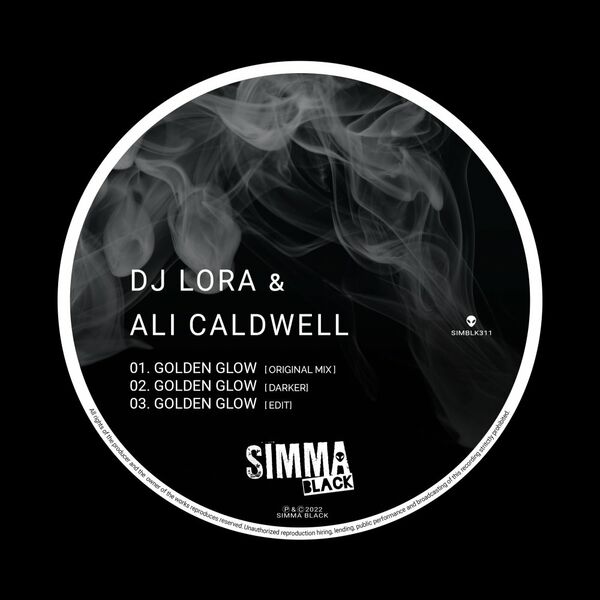 DJ Lora & Ali Caldwell - Golden Glow / Simma Black