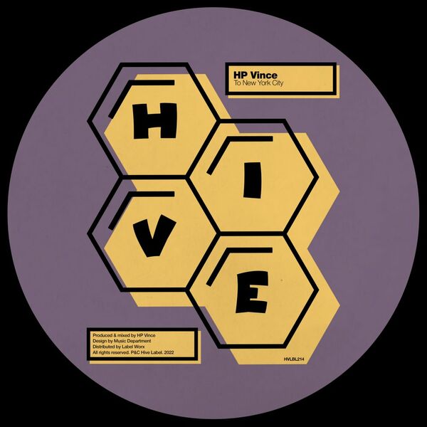 HP Vince - To New York City / Hive Label