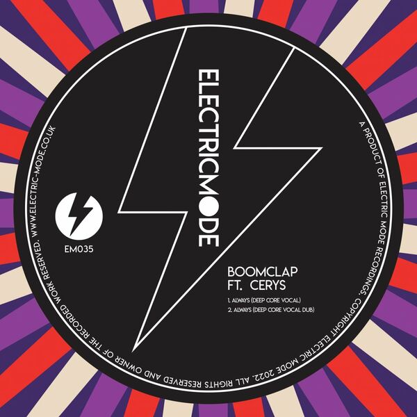 Boomclap ft Cerys - Always / Electric Mode