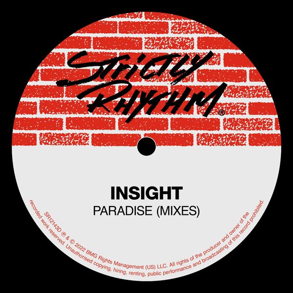 Insight - Paradise (Mixes) / Strictly Rhythm Records