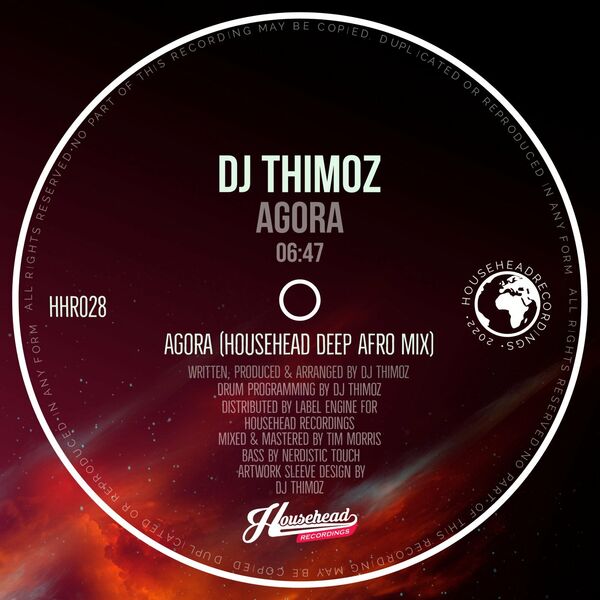Dj Thimoz - Agora (Househead Deep Afro Mix) / Househead Recordings