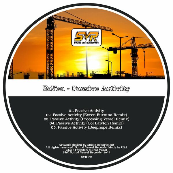 Zaven - Passive Activity / Sound Vessel Records