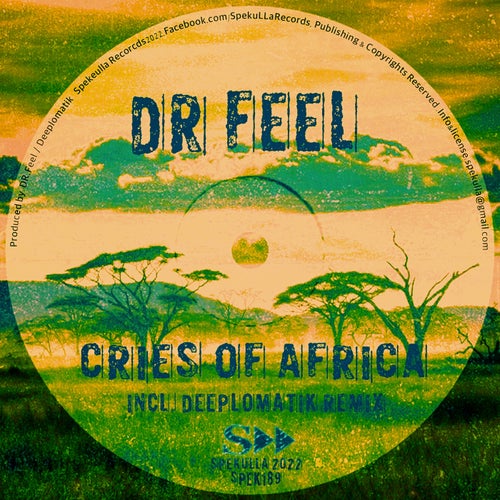 Dr Feel - Cries Of Africa / SpekuLLA Records