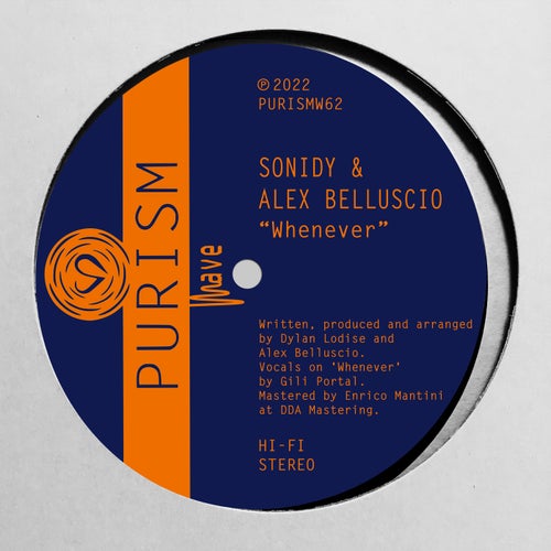 Alex Belluscio, Sonidy - Whenever / PURISM Wave
