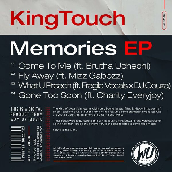 KingTouch - Memories EP / Way Up Music