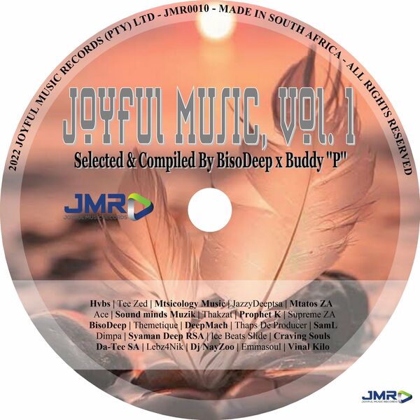 BisoDeep & Buddy "P" - Joyful Music, Vol. 1 (Compiled) / Joyful Music Records (Pty) Ltd