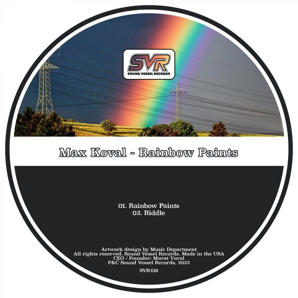 Max Koval - Rainbow Paints / Sound Vessel Records