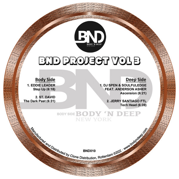 VA - BND Project Vol 3 / Body'N Deep
