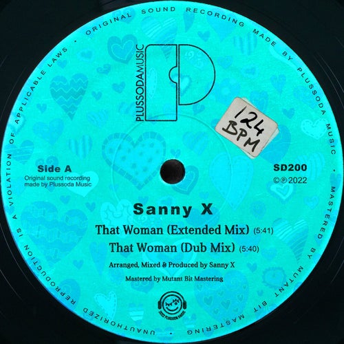 Sanny X - That Woman / Plus Soda Music