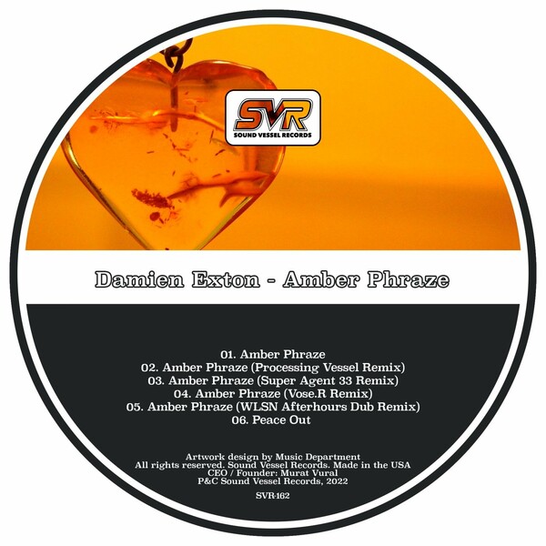 Damien Exton - Amber Phraze / Sound Vessel Records