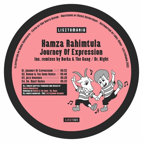 Hamza Rahimtula - Journey Of Expression / Lisztomania Records