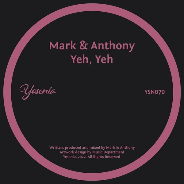 Mark & Anthony - Yeh, Yeh / Yesenia