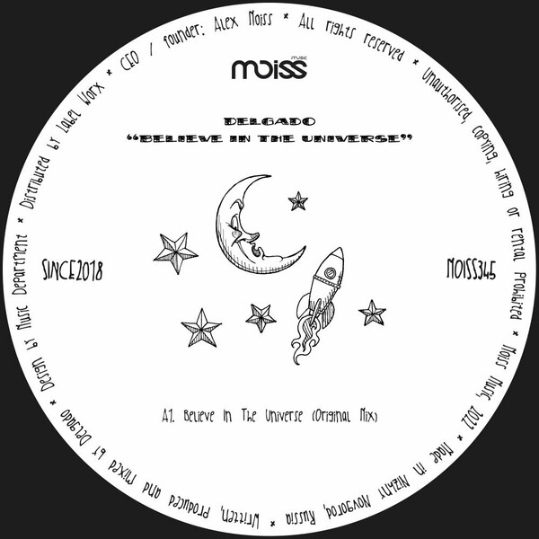 Delgado - Believe In The Universe / Moiss Music