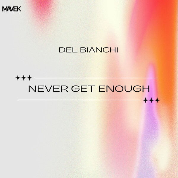 Del Bianchi - Never Get Enough / Mavek Recordings