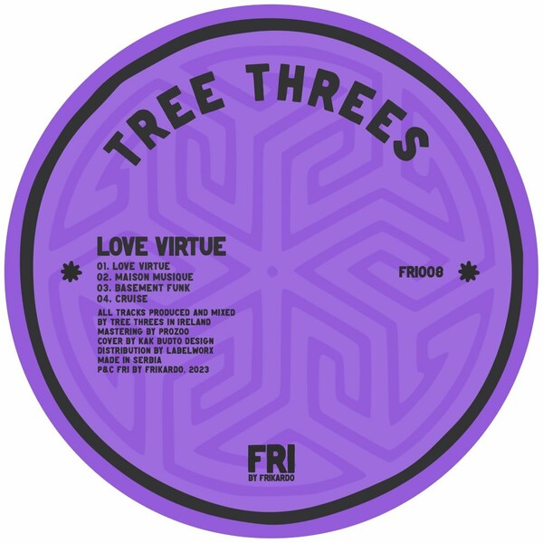 Tree Threes - Love Virtue / Fri By Frikardo