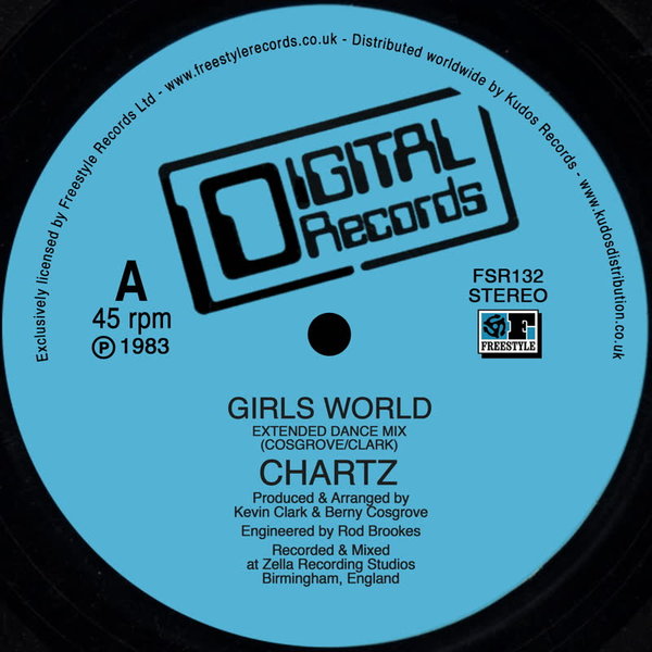 Chartz - Girls World / Freestyle Records