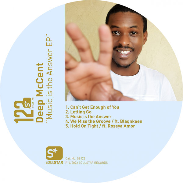 Deep McCent - Music is the Answer - EP / Soulstar Records