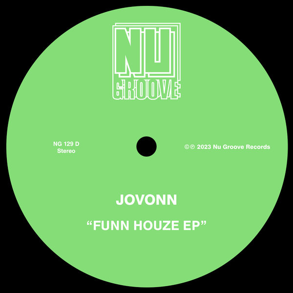 Jovonn - Funn Houze EP / Nu Groove Records