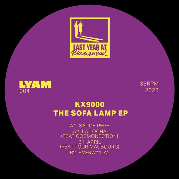 Kx9000 - The Sofa Lamp EP / LYAM