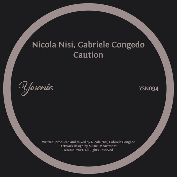 Nicola Nisi, Gabriele Congedo - Caution