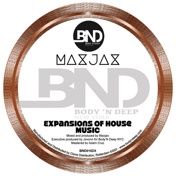 MAXJAX - Expansions of House Music