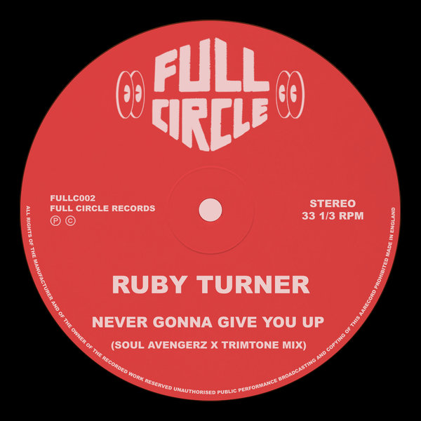 Ruby Turner - Never Gonna Give You Up (Soul Avengerz X Trimtone Mixes)