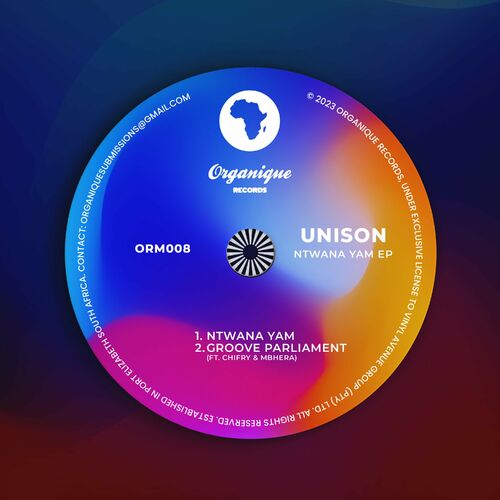 Unison (SWZ) - Ntwana Yam on Organique Records