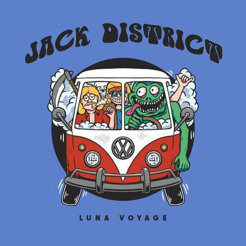 Jack District - Luna Voyage on Lisztomania Records