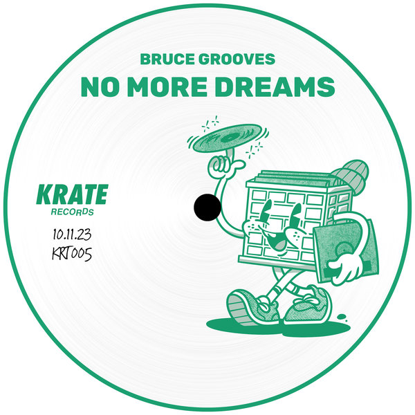 Bruce Grooves - No More Dreams on Krate Records