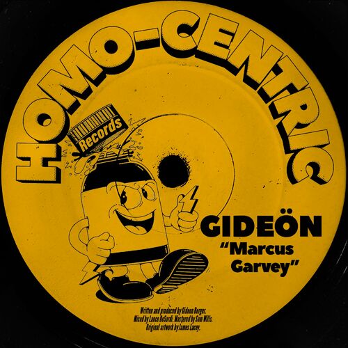 GIDEÖN - Marcus Garvey on HOMO-CENTRIC RECORDS