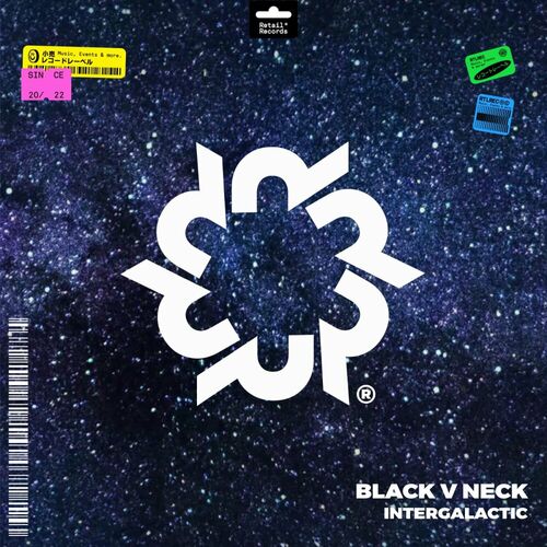 Black V Neck - Intergalactic on Retail Records