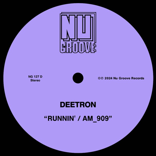 Deetron - Runnin' / AM_909 on Nu Groove Records