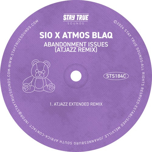 Sio, Atmos Blaq - Abandonment Issues - Atjazz Extended Remix on Stay True Sounds