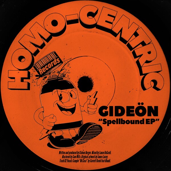 GIDEÖN - Spellbound EP on HOMO-CENTRIC RECORDS