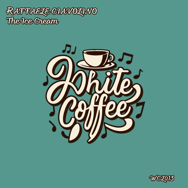 Raffaele Ciavolino - The Ice Cream on White Coffee Label