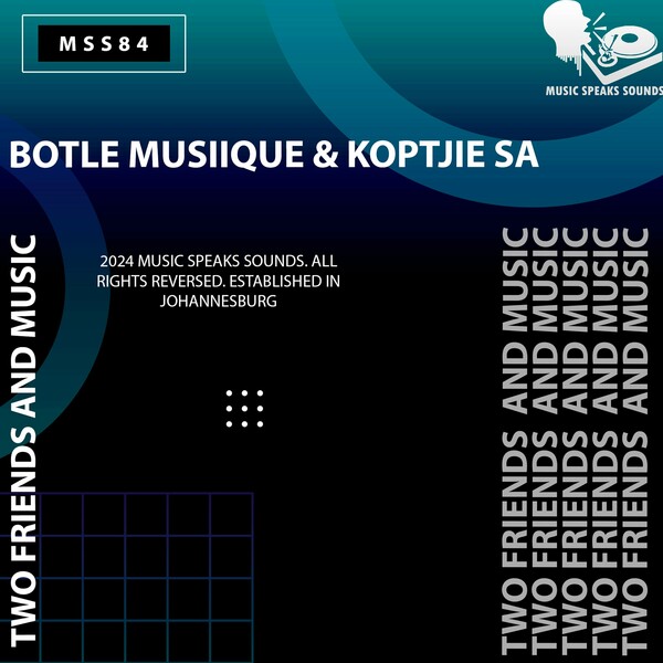 Botle MusiiQue & KoptjieSA - Two Friends and Music on Music Speaks Sounds