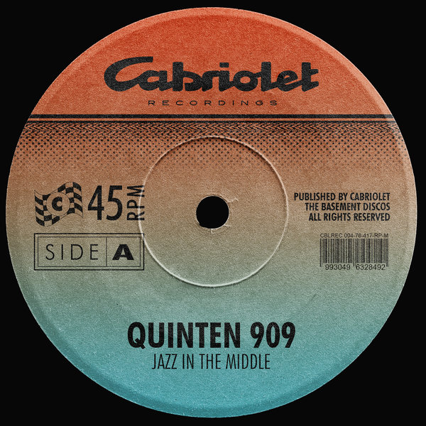 Quinten 909 - Jazz In The Middle on Cabriolet Recordings