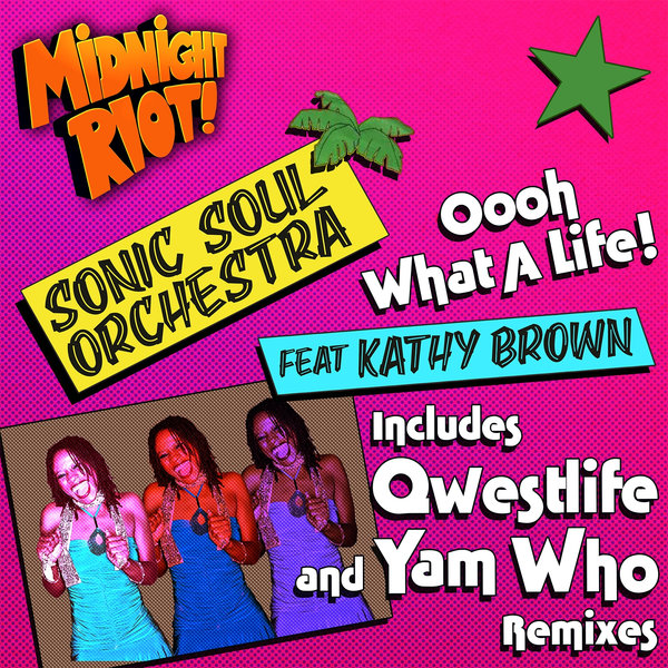 Sonic Soul Orchestra, Kathy Brown - Ooh What a Life (Remixes) on Midnight Riot