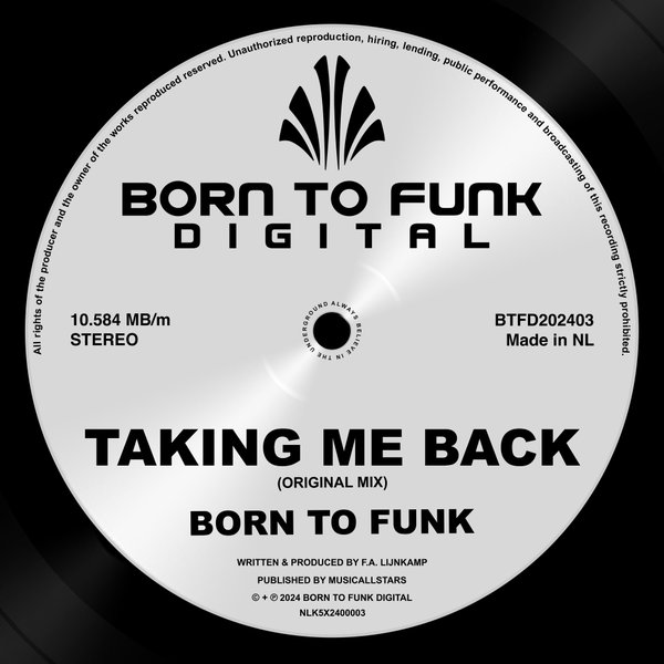 BORN TO FUNK - Taking Me Back on Born To Funk Digital