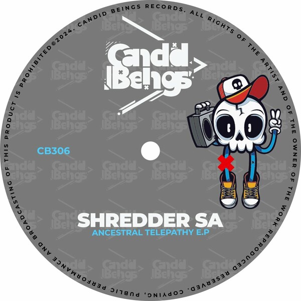 Shredder SA, Afro Exotiq - Ancerstral Telepathy E.P on Candid Beings Recordings
