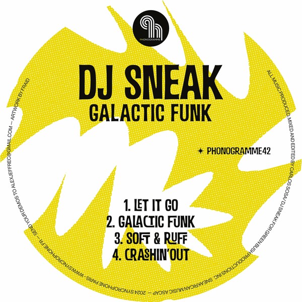 DJ Sneak - Galactic Funk on Phonogramme