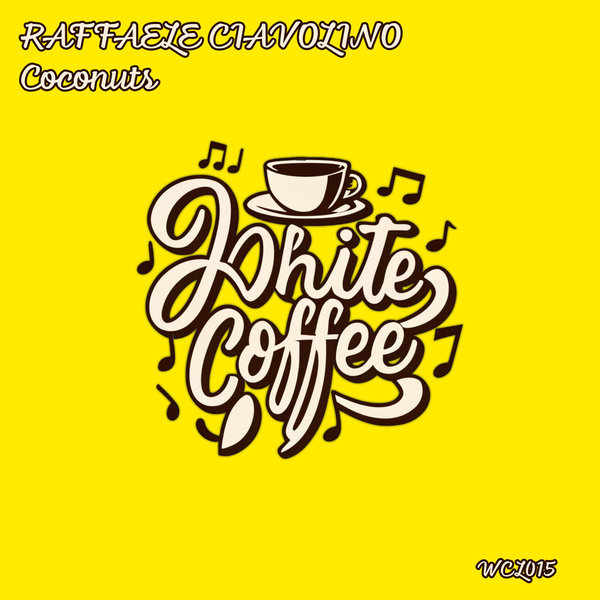 Raffaele Ciavolino - Coconuts on White Coffee Label