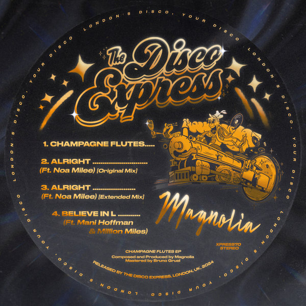 Magnolia - Champagne Flutes EP on The Disco Express