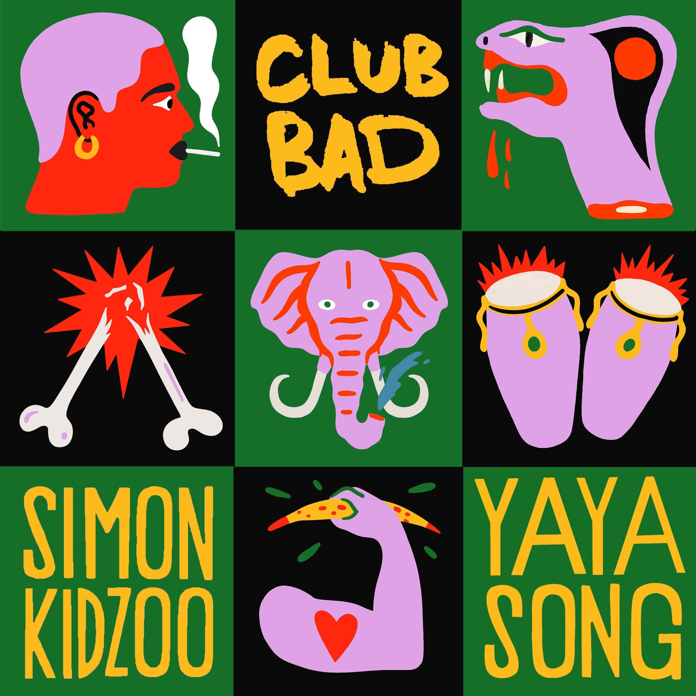 Simon Kidzoo - Yaya Song on Club Bad