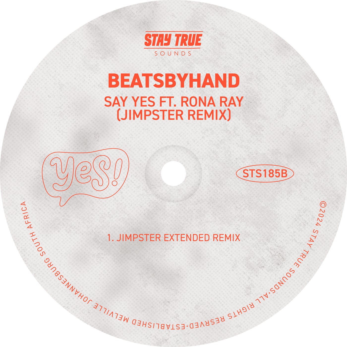 Rona Ray & beatsbyhand - Say Yes - Jimpster Extended Remix on Stay True Sounds